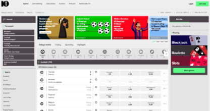 Начална страница на 10bet